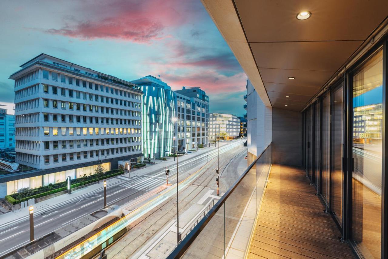 Lux City Hamilius - Modern & Spacious Apart W/View Luxemburg Exteriör bild